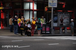 Vocaloids on 42nd St.