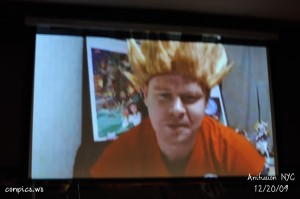 Patrick Video Conferenced And In Cosplay